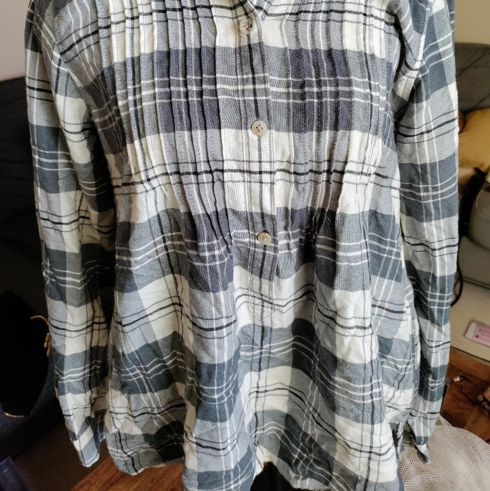 American eagle plaid button down - Picture 2 of 8